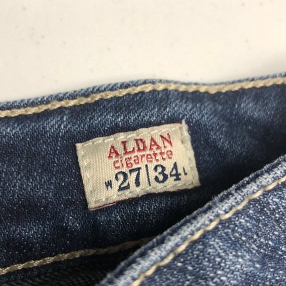PREMIUM MEK DENIM ALDAN CIGARETTE SKINNY JEANS 27x32 ⭐️ - Picture 3 of 12